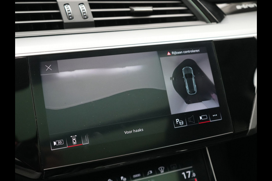 Audi Q8 e-tron 55 quattro Advanced Edition 115 kWh 408pk Dealer O.H | Panodak | Head Up | 360 Camera | Bang & Olufsen | Lederen Sportstoelen Massage & Memory | Stoelventilatie & Verwarming | Cruise Control | Keyless | Virtual | Navigatie | DAB | 21" L.M |
