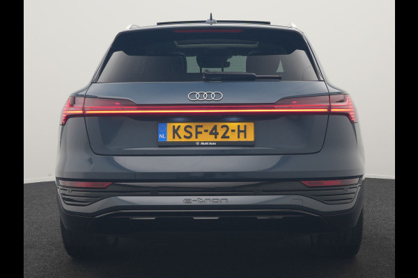 Audi Q8 e-tron 55 quattro Advanced Edition 115 kWh 408pk Dealer O.H | Panodak | Head Up | 360 Camera | Bang & Olufsen | Lederen Sportstoelen Massage & Memory | Stoelventilatie & Verwarming | Cruise Control | Keyless | Virtual | Navigatie | DAB | 21" L.M |