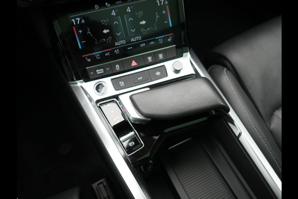 Audi Q8 e-tron 55 quattro Advanced Edition 115 kWh 408pk Dealer O.H | Panodak | Head Up | 360 Camera | Bang & Olufsen | Lederen Sportstoelen Massage & Memory | Stoelventilatie & Verwarming | Cruise Control | Keyless | Virtual | Navigatie | DAB | 21" L.M |