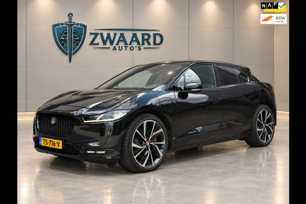 Jaguar I-PACE EV400 First Edition HSE 90 kWh l 84% SOH l Performance Stoelen l 22" velgen l Pano l Alcantara Stuur l Meridian