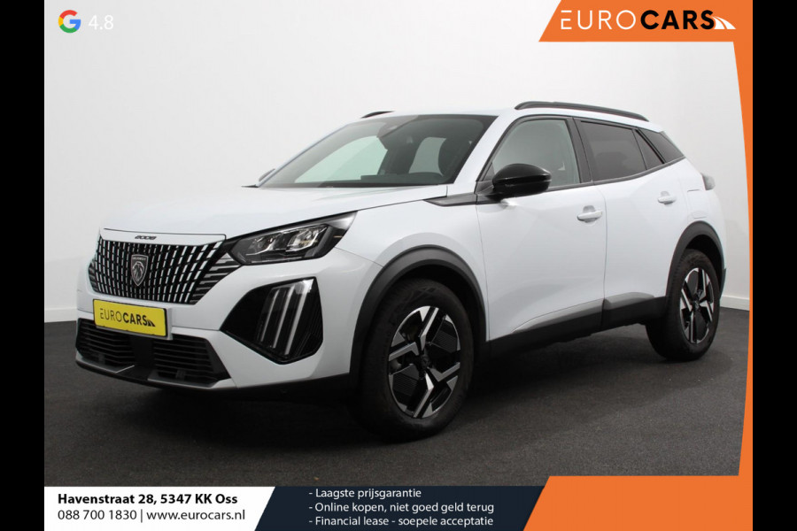 Peugeot 2008 1.2 Hybrid 136 pk Automaat Allure Navigatie Apple Carplay/Android Auto Climate Control Dab Led Parkeer sensoren Cruise Control Stoelverwarming