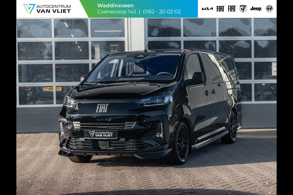 Fiat E-Scudo L3 DC 75 kWh | STX | Dyn. Comfort NAV Pack | Schuifdeur Links | Laadruimte Pack | Passagiersstoel | Full LED | Winter Pack
