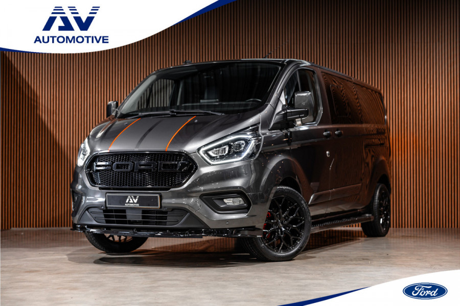 Ford Transit Custom 300 2.0 TDCI 170 PK L2H1 Limited DC | Dubbel cabine | ACC | Elek stoelen | Lederen bekleding | Navigatie | CarPlay | Camera | Trekhaak | Orig. NL auto | Nieuwe APK