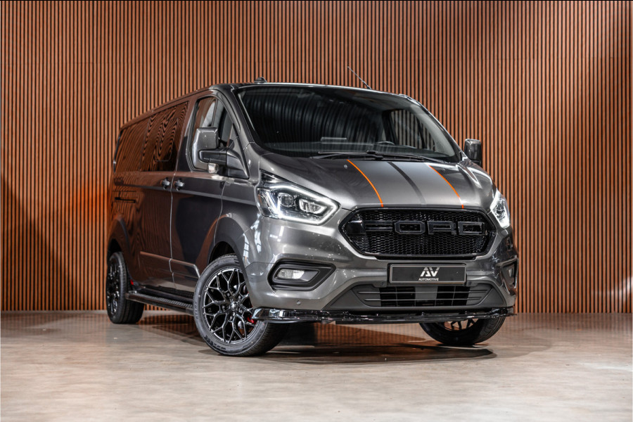 Ford Transit Custom 300 2.0 TDCI 170 PK L2H1 Limited DC | Dubbel cabine | ACC | Elek stoelen | Lederen bekleding | Navigatie | CarPlay | Camera | Trekhaak | Orig. NL auto | Nieuwe APK
