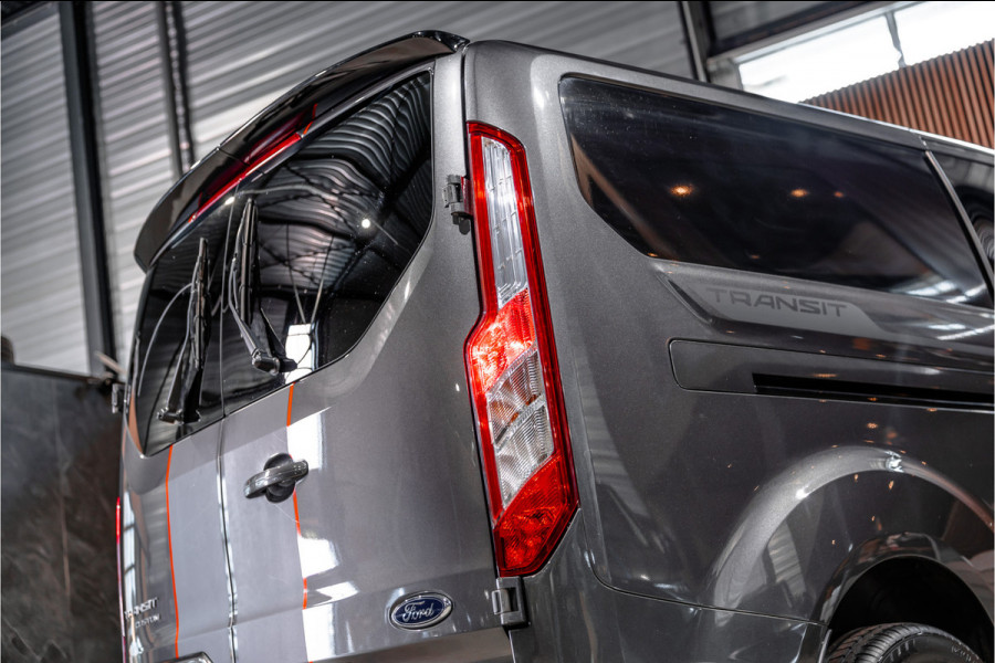 Ford Transit Custom 300 2.0 TDCI 170 PK L2H1 Limited DC | Dubbel cabine | ACC | Elek stoelen | Lederen bekleding | Navigatie | CarPlay | Camera | Trekhaak | Orig. NL auto | Nieuwe APK