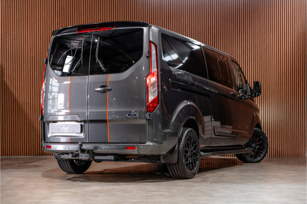 Ford Transit Custom 300 2.0 TDCI 170 PK L2H1 Limited DC | Dubbel cabine | ACC | Elek stoelen | Lederen bekleding | Navigatie | CarPlay | Camera | Trekhaak | Orig. NL auto | Nieuwe APK