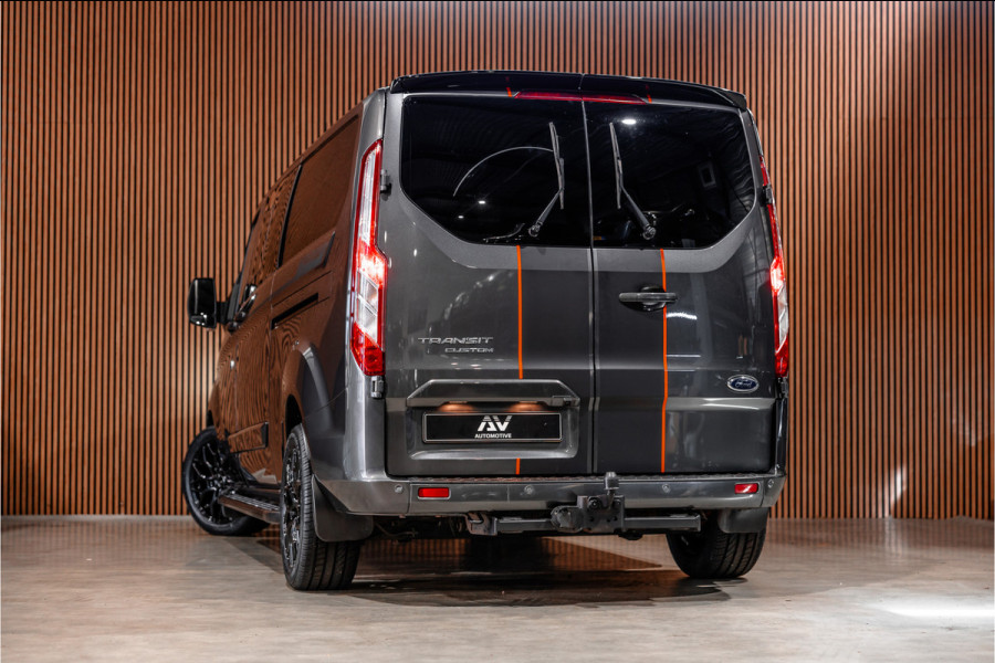 Ford Transit Custom 300 2.0 TDCI 170 PK L2H1 Limited DC | Dubbel cabine | ACC | Elek stoelen | Lederen bekleding | Navigatie | CarPlay | Camera | Trekhaak | Orig. NL auto | Nieuwe APK