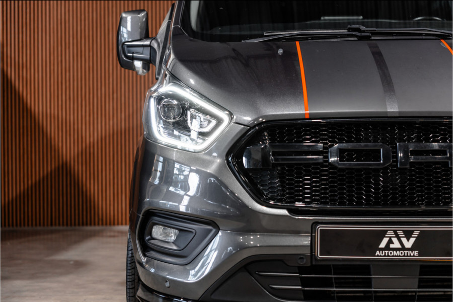 Ford Transit Custom 300 2.0 TDCI 170 PK L2H1 Limited DC | Dubbel cabine | ACC | Elek stoelen | Lederen bekleding | Navigatie | CarPlay | Camera | Trekhaak | Orig. NL auto | Nieuwe APK