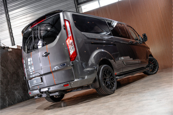 Ford Transit Custom 300 2.0 TDCI 170 PK L2H1 Limited DC | Dubbel cabine | ACC | Elek stoelen | Lederen bekleding | Navigatie | CarPlay | Camera | Trekhaak | Orig. NL auto | Nieuwe APK