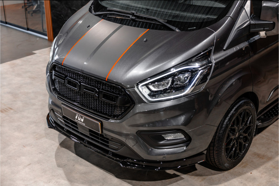 Ford Transit Custom 300 2.0 TDCI 170 PK L2H1 Limited DC | Dubbel cabine | ACC | Elek stoelen | Lederen bekleding | Navigatie | CarPlay | Camera | Trekhaak | Orig. NL auto | Nieuwe APK