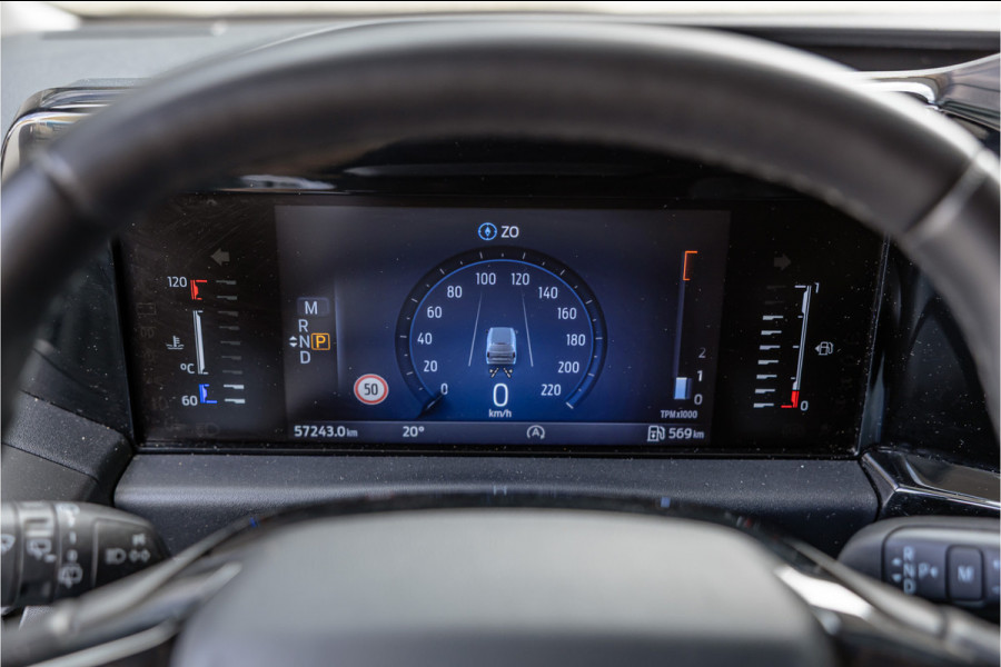 Ford Transit Custom 320 2.0 TDCI 170 PK Sport AWD | ACC | 360 Camera | Trekhaak | Blind Spot | Elek stoelen | CarPlay | Camera | Stoelverwarming | DAB | 3-Zitter | Dealer onderhouden | BPM Vrij