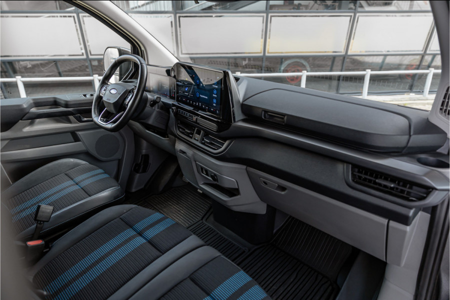 Ford Transit Custom 300 2.0 TDCI L2H1 Sport | L+R Schuifdeur | Bang & Olufsen | ACC | Blind Spot | Elek stoelen | CarPlay | Navigatie | LED | DAB | Stoelverwarming | Trekhaak | Dealer onderhouden | Verlengde fabrieksgarantie | BPM Vrij