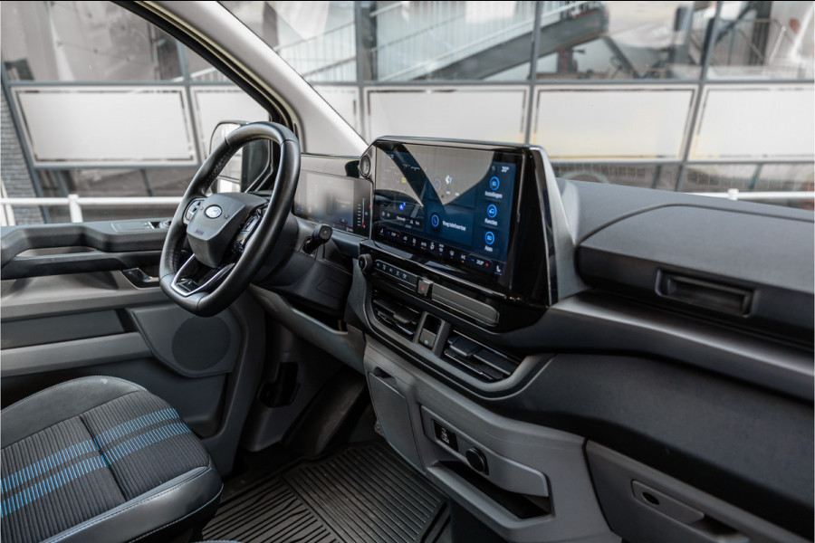 Ford Transit Custom 300 2.0 TDCI L2H1 Sport | L+R Schuifdeur | Bang & Olufsen | ACC | Blind Spot | Elek stoelen | CarPlay | Navigatie | LED | DAB | Stoelverwarming | Trekhaak | Dealer onderhouden | Verlengde fabrieksgarantie | BPM Vrij