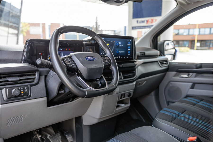 Ford Transit Custom 300 2.0 TDCI L2H1 Sport | L+R Schuifdeur | Bang & Olufsen | ACC | Blind Spot | Elek stoelen | CarPlay | Navigatie | LED | DAB | Stoelverwarming | Trekhaak | Dealer onderhouden | Verlengde fabrieksgarantie | BPM Vrij