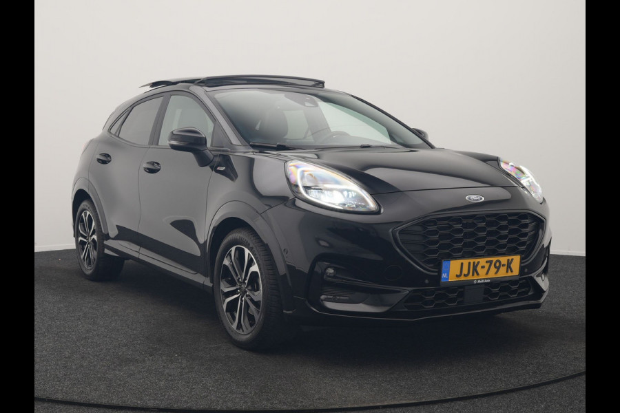 Ford Puma 1.0 EcoBoost Hybrid ST-Line X 155pk Dealer O.H | Trekhaak Afn. | Panodak | Adaptive Cruise | Bang & Olufsen | Camera | Sportstoelen & Stuur Verwarmd | Keyless | Virtual | Navigatie | DAB | 17"L.M |
