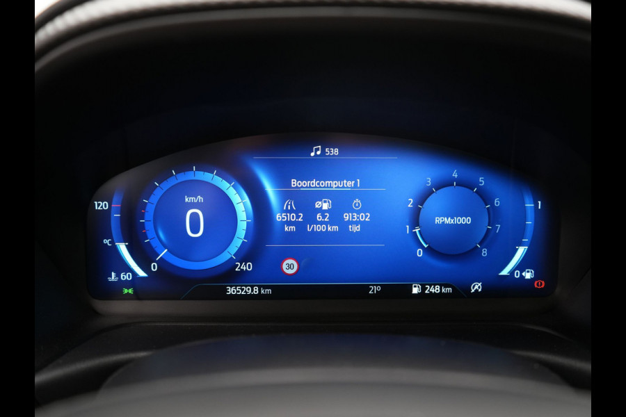 Ford Puma 1.0 EcoBoost Hybrid ST-Line X 155pk Dealer O.H | Trekhaak Afn. | Panodak | Adaptive Cruise | Bang & Olufsen | Camera | Sportstoelen & Stuur Verwarmd | Keyless | Virtual | Navigatie | DAB | 17"L.M |