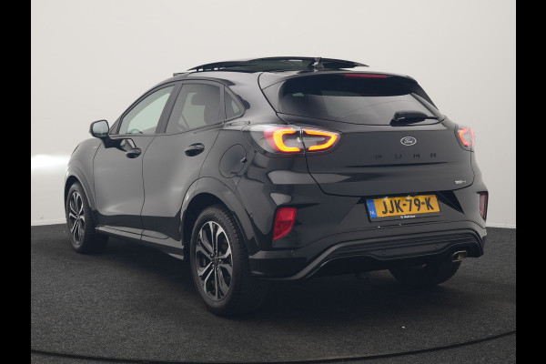 Ford Puma 1.0 EcoBoost Hybrid ST-Line X 155pk Dealer O.H | Trekhaak Afn. | Panodak | Adaptive Cruise | Bang & Olufsen | Camera | Sportstoelen & Stuur Verwarmd | Keyless | Virtual | Navigatie | DAB | 17"L.M |