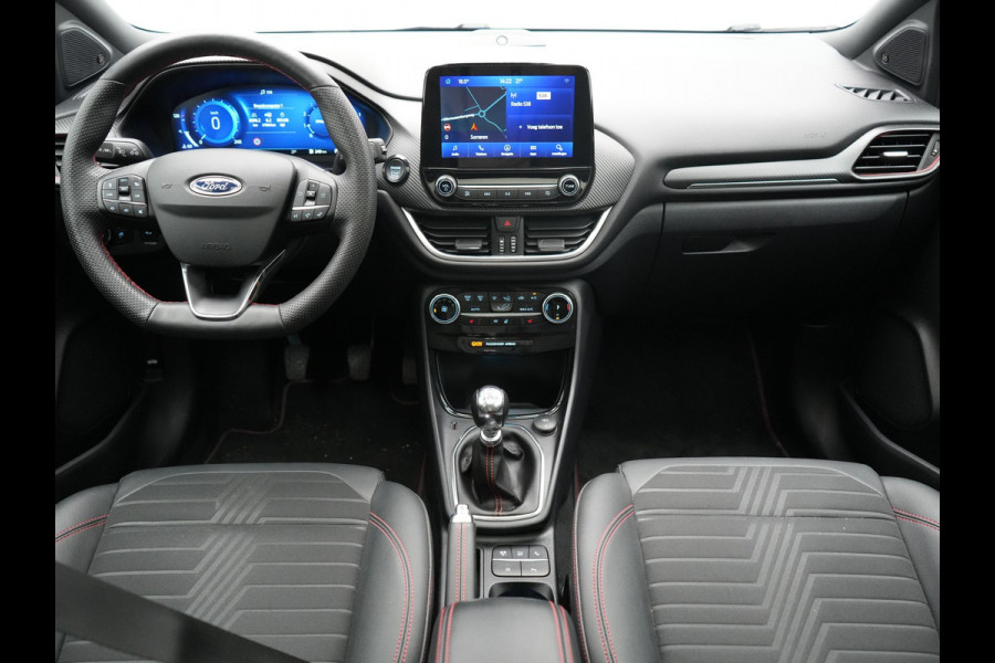 Ford Puma 1.0 EcoBoost Hybrid ST-Line X 155pk Dealer O.H | Trekhaak Afn. | Panodak | Adaptive Cruise | Bang & Olufsen | Camera | Sportstoelen & Stuur Verwarmd | Keyless | Virtual | Navigatie | DAB | 17"L.M |