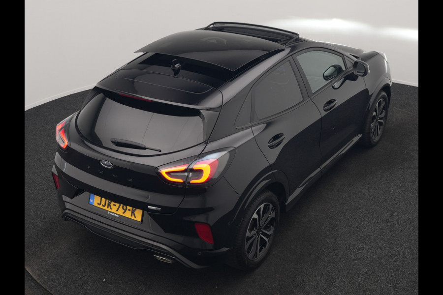 Ford Puma 1.0 EcoBoost Hybrid ST-Line X 155pk Dealer O.H | Trekhaak Afn. | Panodak | Adaptive Cruise | Bang & Olufsen | Camera | Sportstoelen & Stuur Verwarmd | Keyless | Virtual | Navigatie | DAB | 17"L.M |