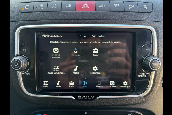 Iveco Daily 35S14 2.3 140PK L2H2 Cruise Control 3.5t Trekgewicht Camera Airco Bluetooth
