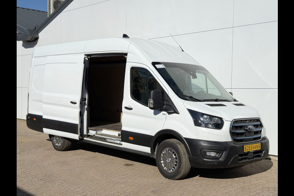 Ford E-Transit 68kWh 184PK L4H3 317km WLTP 93.7% (SOH) BEV Snelladen Carplay Climate control 360° Camera Parkeersensoren v+a Stoelverwarming