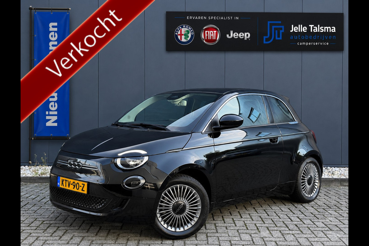 Fiat 500E Urban 42 kWh | Pack Style | Cruise control | Lane Assist | Apple Carplay/Android Auto VERKOCHT