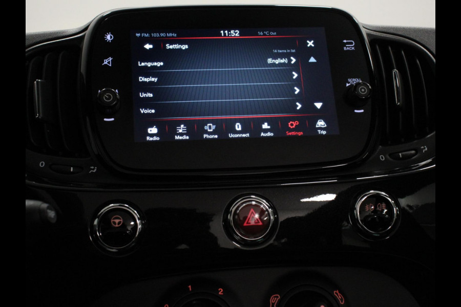 Fiat 500C 1.0 Cabrio Bella Vita Airco Cruise control Parkeersensor achter Radio