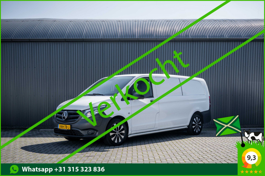 Mercedes-Benz EVITO TOURER | 90KWH | WLPT 367KM | Volledig Elektrisch | SOH 97.5% | Camera | Navi | Stoelverw. | Airco | 3-Zits