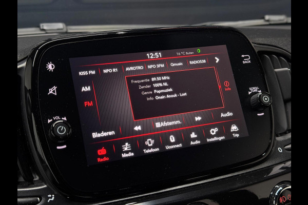 Fiat 500 1.2 Star Automaat|CarPlay|Airco|Led