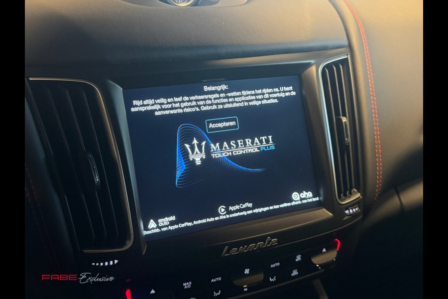 Maserati Levante 3.8 V8 GTS / Softclose / H/K / Carbon / Pano / 360 Camera / Memory / Stuurverwarming / Stoelventilatie