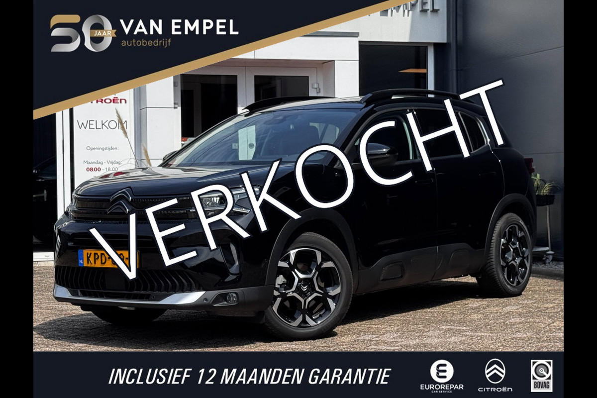 Citroën C5 Aircross 1.2 Hybrid 136 Max | Stoelverwarming | Camera | Adaptive Cruise | Virtual Cockpit