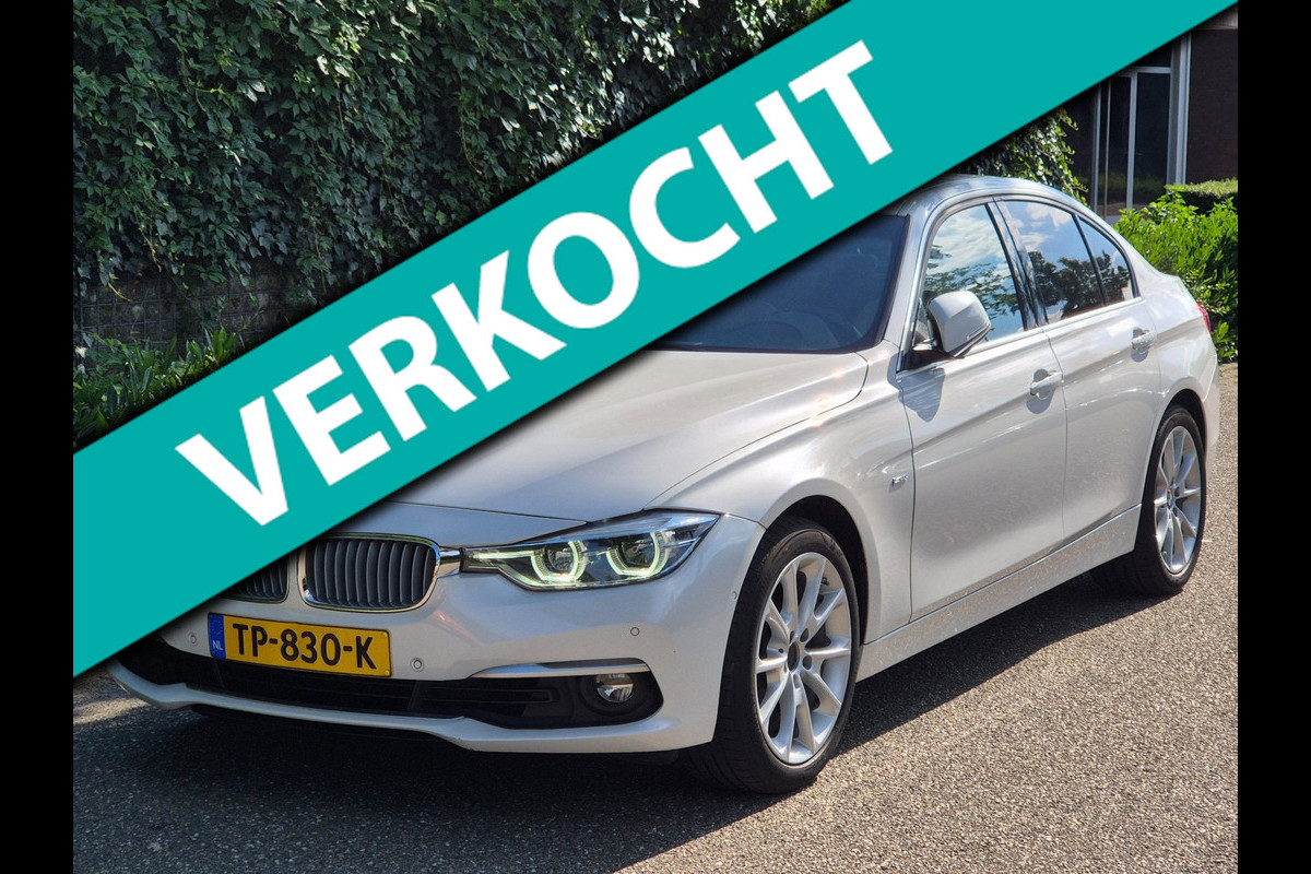 BMW 3-serie 320i Luxury Edition Individual Schuifdak Apple CarPlay Virtual dash Camera LED NAP 2e eigenaar 320i Luxury Edition