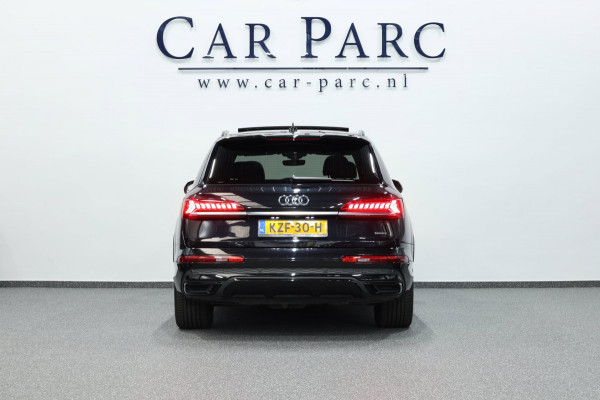 Audi Q7 60 TFSI e quattro Competition 456+PK 3x S-LINE/VIRTUAL/LUCHT/LEDER+S.VERWARMING+MEMORY/21"/ACC/12 MND GARANTIE!