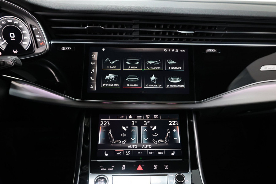 Audi Q7 60 TFSI e quattro Competition 456+PK 3x S-LINE/VIRTUAL/LUCHT/LEDER+S.VERWARMING+MEMORY/21"/ACC/12 MND GARANTIE!