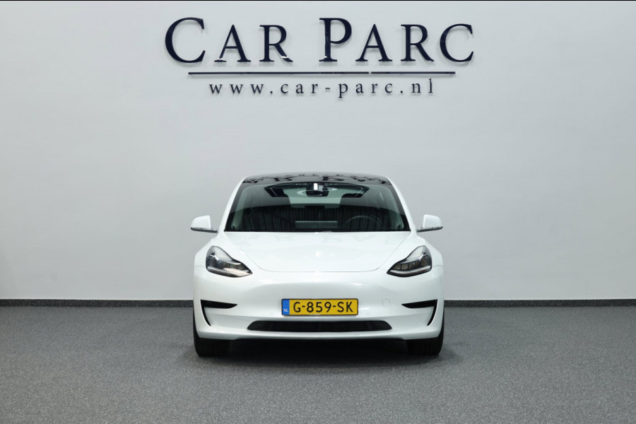 Tesla Model 3 Standard RWD Plus 60 kWh PANORAMADAK/LEER+S.VERWARMING/LMV/360 CAM/CRUISE/ECC/12 MND GARANTIE!