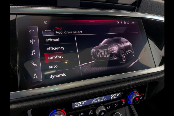 Audi Q3 Sportback 35 TFSI 3x S-Line Trekhaak|Keyless|camera|Panorama|Leder