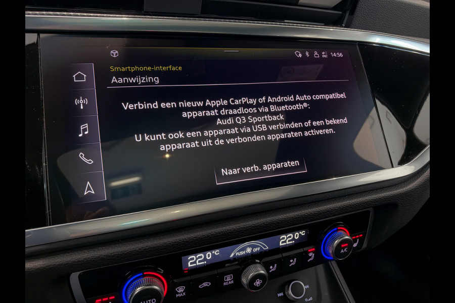 Audi Q3 Sportback 35 TFSI 3x S-Line Trekhaak|Keyless|camera|Panorama|Leder