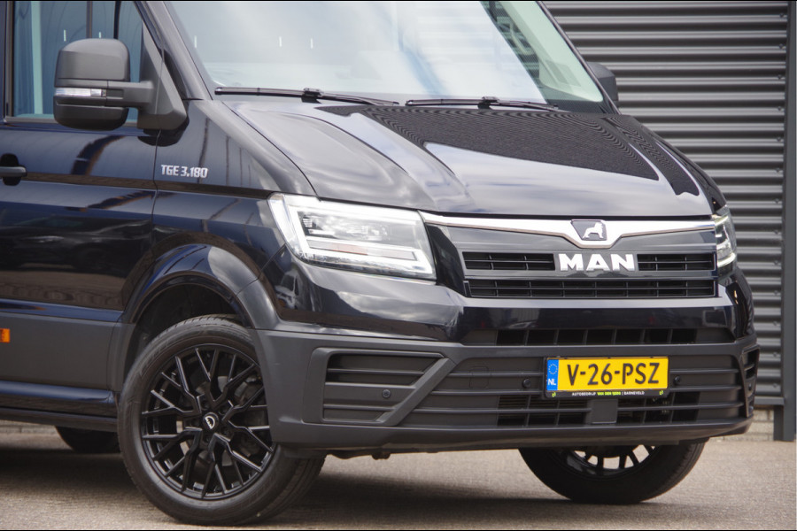 MAN TGE 3.180 35 2.0 L3H3(L2H2) 177PK AUT. DC-5/6P, LED, TREKHAAK, ADAPT. CRUISE, CAMERA, AIRCO, DUBBELE CABINE, DUBBEL CABINE