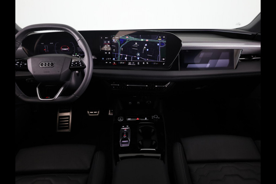 Audi A6 Avant e-tron S edition performance 100 kWh 367pk | SOH 99,3% | Panoramadak | Lederen sportstoelen | Tech pro | Stuur-en stoelverwarming V+A