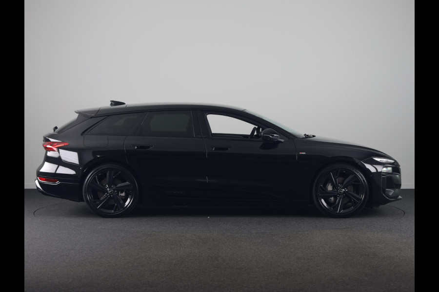 Audi A6 Avant e-tron S edition performance 100 kWh 367pk | SOH 99,3% | Panoramadak | Lederen sportstoelen | Tech pro | Stuur-en stoelverwarming V+A
