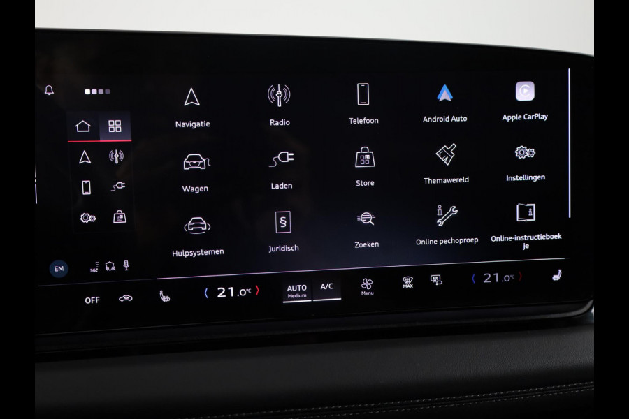 Audi A6 Avant e-tron S edition performance 100 kWh 367pk | SOH 99,3% | Panoramadak | Lederen sportstoelen | Tech pro | Stuur-en stoelverwarming V+A