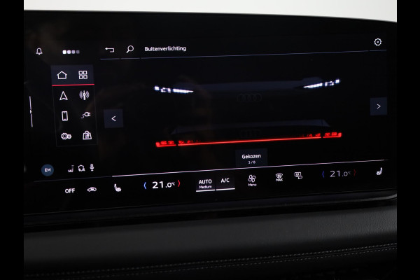 Audi A6 Avant e-tron S edition performance 100 kWh 367pk | SOH 99,3% | Panoramadak | Lederen sportstoelen | Tech pro | Stuur-en stoelverwarming V+A