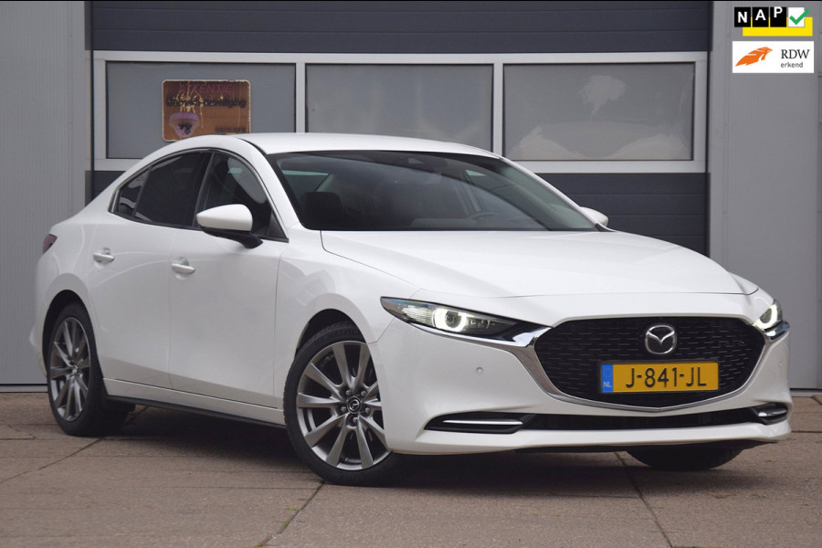 Mazda 3 2.0 e-SkyActiv-X M Hybrid 180 Luxury 360 CAMERA/LEDEREN BEKLEDING/FILE ASSISTENT
