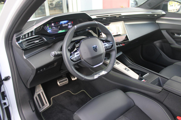 Peugeot 408 1.6 HYbrid 225PK GT ACTIERADIUS ELEK. WLTP 81-85KM | PANORAMA SCHUIF/KANTEL DAK | ELEKTRISCH VERSTELBARE VOORSTOELEN MET MASAGE FUNCTIE | VOORSTOELEN VERWARMBAAR | STUUR VERWARMING | SFEER VERLICHTING | 20" LICHTMETALEN VELGEN | ELEKTRISCH BEDIENBARE ACHTERKLEP | LED MATRIX KOPLAMPEN | 360° CAMERA | PARKEERSENSOREN VOOR + ACHTER | DRAADLOZE TELEFOONLADER | DRAADLOZE APPLE CARPLAY/ANDROID AUTO | NAVIGATIE | DODEHOEK DETECTIE | ADAPTIVE CRUISE CONTROL |