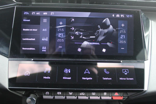 Peugeot 408 1.6 HYbrid 225PK GT ACTIERADIUS ELEK. WLTP 81-85KM | PANORAMA SCHUIF/KANTEL DAK | ELEKTRISCH VERSTELBARE VOORSTOELEN MET MASAGE FUNCTIE | VOORSTOELEN VERWARMBAAR | STUUR VERWARMING | SFEER VERLICHTING | 20" LICHTMETALEN VELGEN | ELEKTRISCH BEDIENBARE ACHTERKLEP | LED MATRIX KOPLAMPEN | 360° CAMERA | PARKEERSENSOREN VOOR + ACHTER | DRAADLOZE TELEFOONLADER | DRAADLOZE APPLE CARPLAY/ANDROID AUTO | NAVIGATIE | DODEHOEK DETECTIE | ADAPTIVE CRUISE CONTROL |