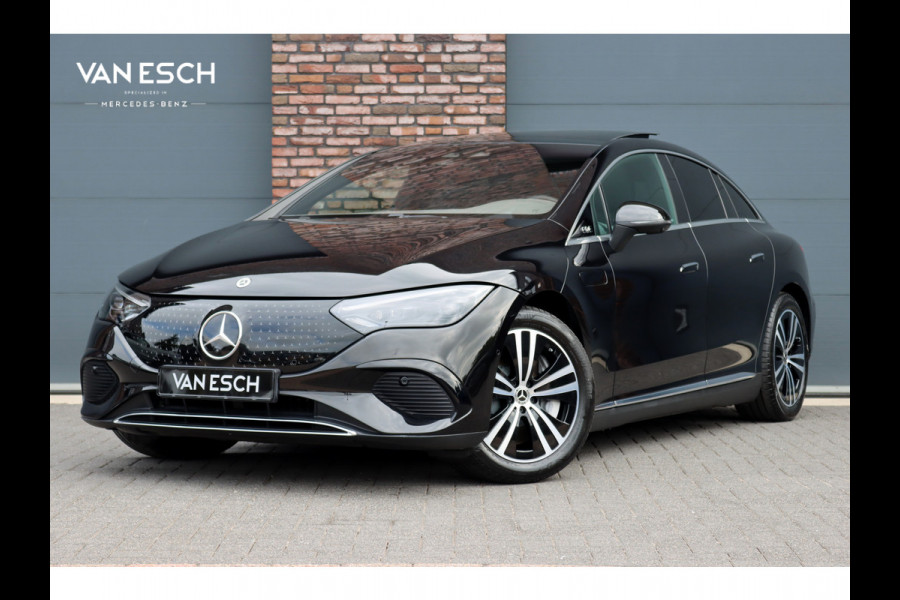 Mercedes-Benz EQE 350+ Business Solution Luxury 96 kWh | Hyperscreen | Distronic+ | Panoramadak | Memory | Burmester | Surround Camera | Leder | Digital Light | Keyless Go | 22 kW | Warmtepomp |