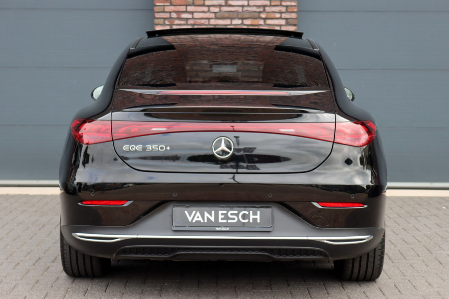 Mercedes-Benz EQE 350+ Business Solution Luxury 96 kWh | Hyperscreen | Distronic+ | Panoramadak | Memory | Burmester | Surround Camera | Leder | Digital Light | Keyless Go | 22 kW | Warmtepomp |