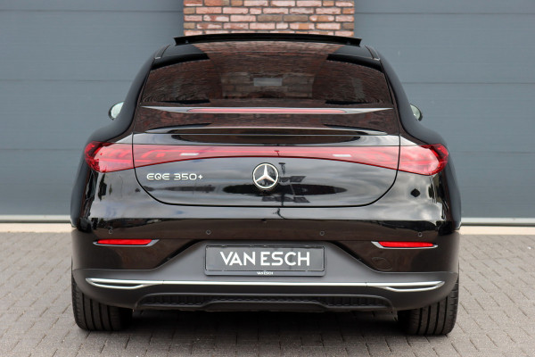 Mercedes-Benz EQE 350+ Business Solution Luxury 96 kWh | Hyperscreen | Distronic+ | Panoramadak | Memory | Burmester | Surround Camera | Leder | Digital Light | Keyless Go | 22 kW | Warmtepomp |