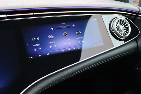 Mercedes-Benz EQE 350+ Business Solution Luxury 96 kWh | Hyperscreen | Distronic+ | Panoramadak | Memory | Burmester | Surround Camera | Leder | Digital Light | Keyless Go | 22 kW | Warmtepomp |