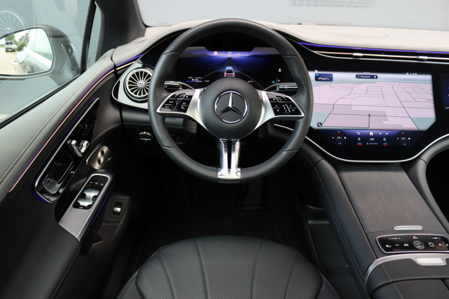 Mercedes-Benz EQE 350+ Business Solution Luxury 96 kWh | Hyperscreen | Distronic+ | Panoramadak | Memory | Burmester | Surround Camera | Leder | Digital Light | Keyless Go | 22 kW | Warmtepomp |